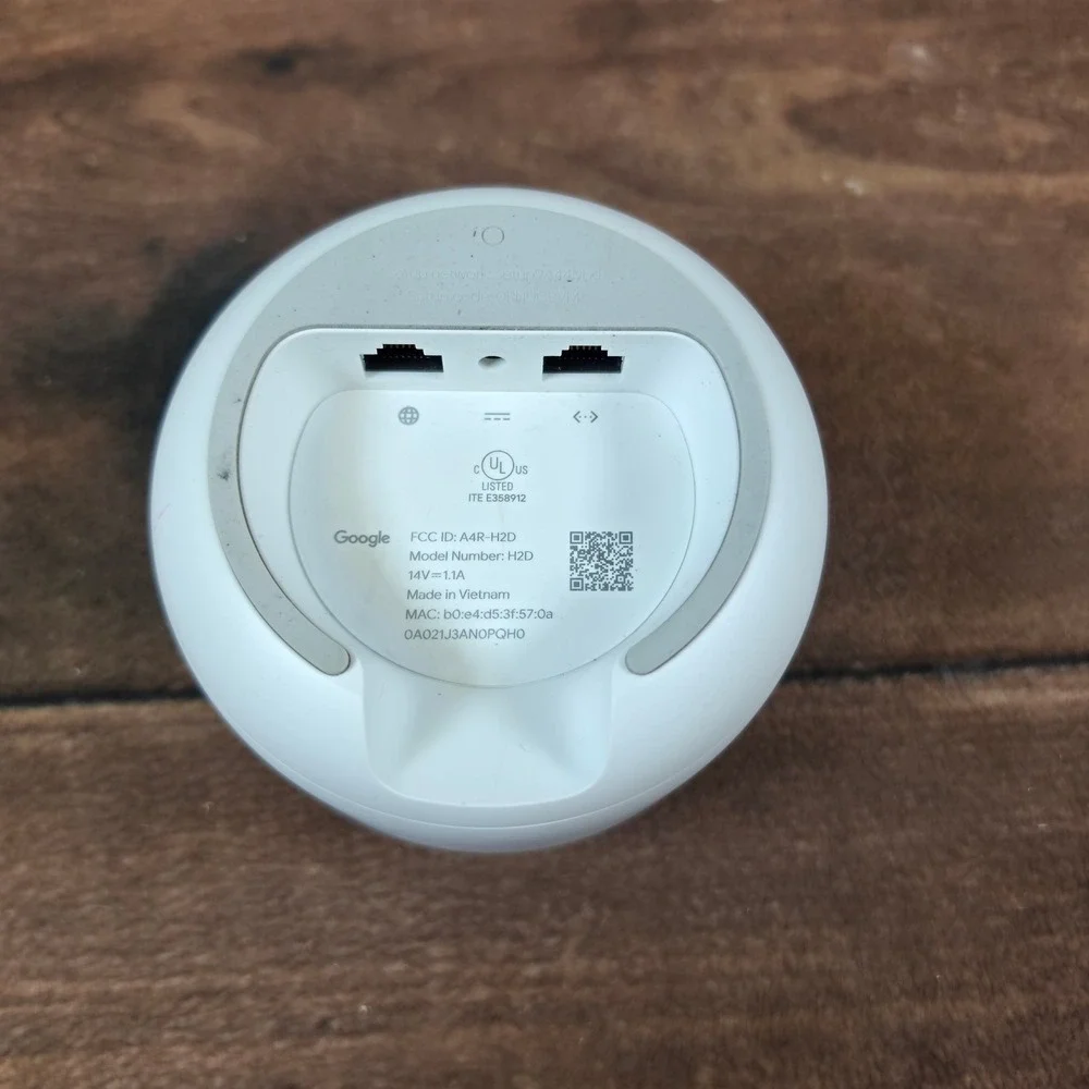 Google Nest Wifi Router H2D OS Snow White Good AC2200 Mesh Dual-Band Wi-Fi